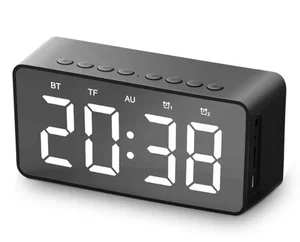 Super Mini Magnetic Bluetooth Clock Radio Speaker