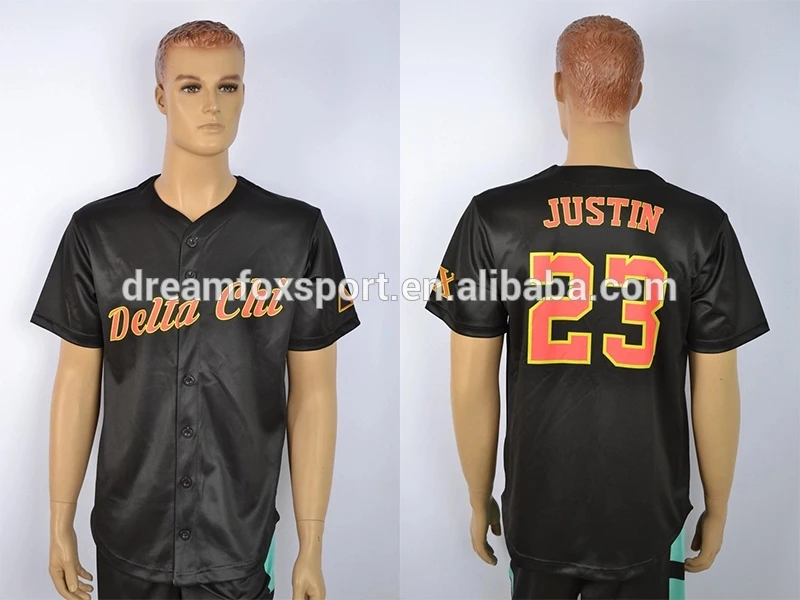 Camiseta de beisbol con diseño personalizado para hombre, ropa deportiva  completamente sublimada, camisas de entrenamiento, camisetas de béisbol140  Gao Jinjia LED