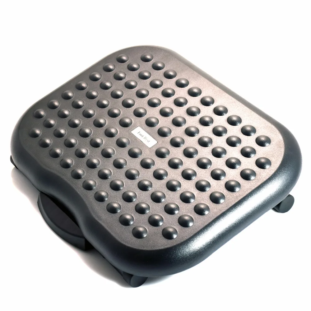 
Ergonomic solutions desk platform adjustable folding footrest 