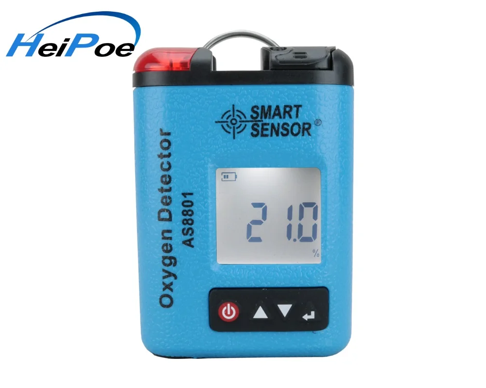 

Portable Automotive O2 Oxygen Meter monitor gas leak detector Industrial digital Gas analyzer tester Sound Light Vibration Alarm