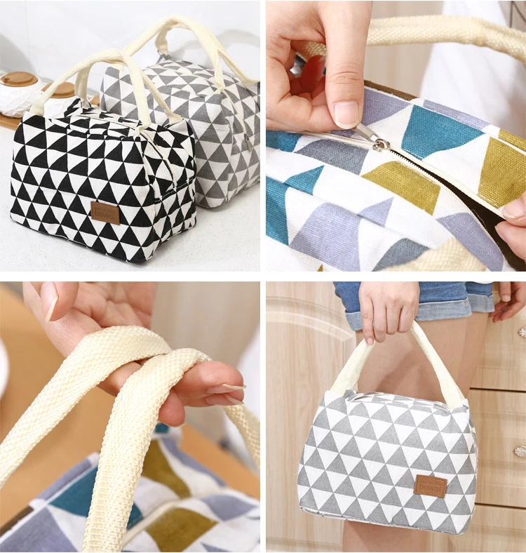 2018 Wholesale Custom Printing Heat Preservation Insulated Thermal Lunch Bag