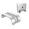 new 2019 Aluminum Alloy Laptop Mount Stand for Macbook Acer Dell Lenovo Vertical Base Firm Bracket Laptop Notebook Cooling Stand