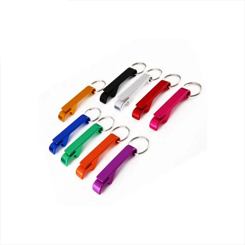 

Promotional Aluminium Beer Bottle Opener Keychain, Custom color