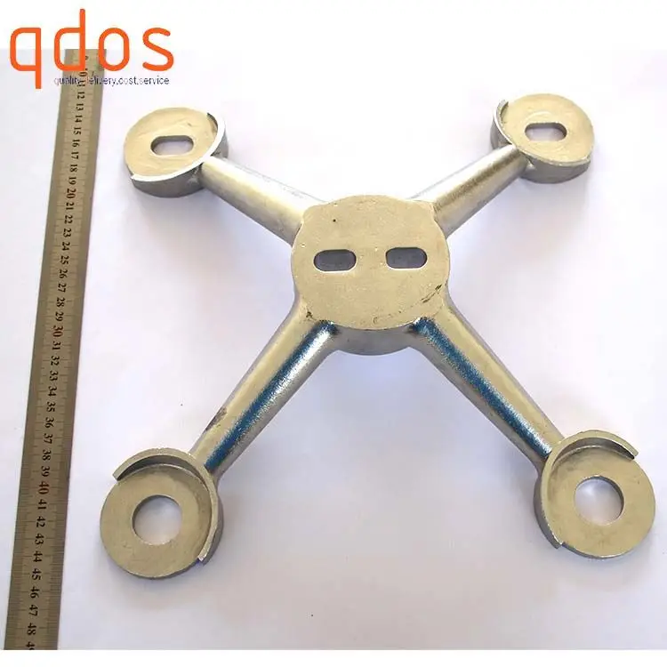 
Factory stainless steel three arms glass spider fitting 