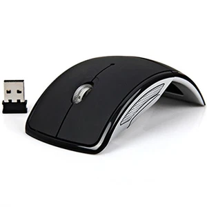 Wireless Foldable Optical Arc Mouse PC