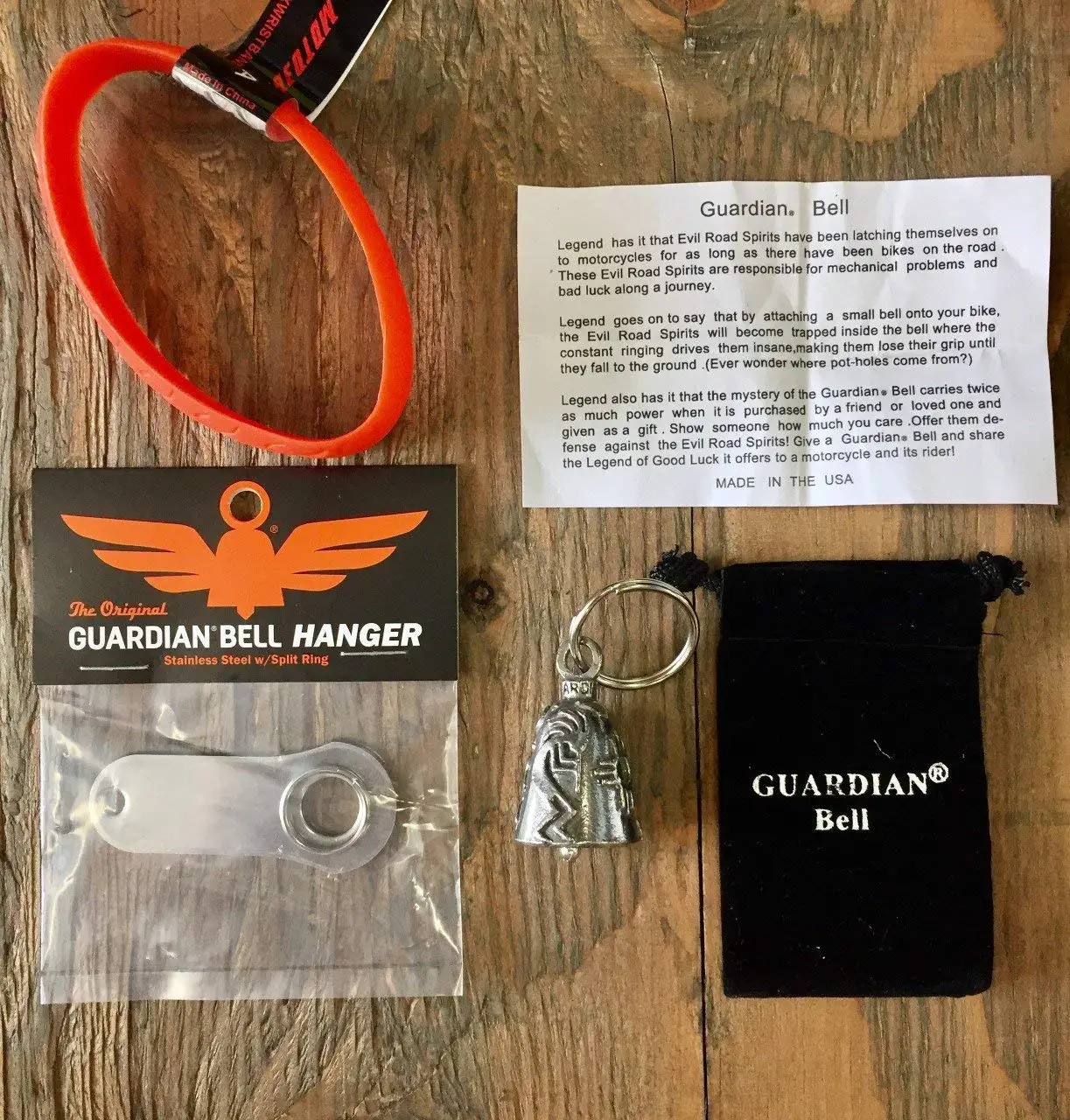 Guardian® Bell KOKOPELLI COMPLETE KIT W/HANGER & WRISTBAND