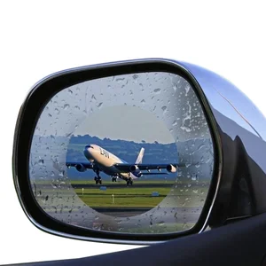 2 Pack Universal Anti Fog Car Rear View Mirror Film