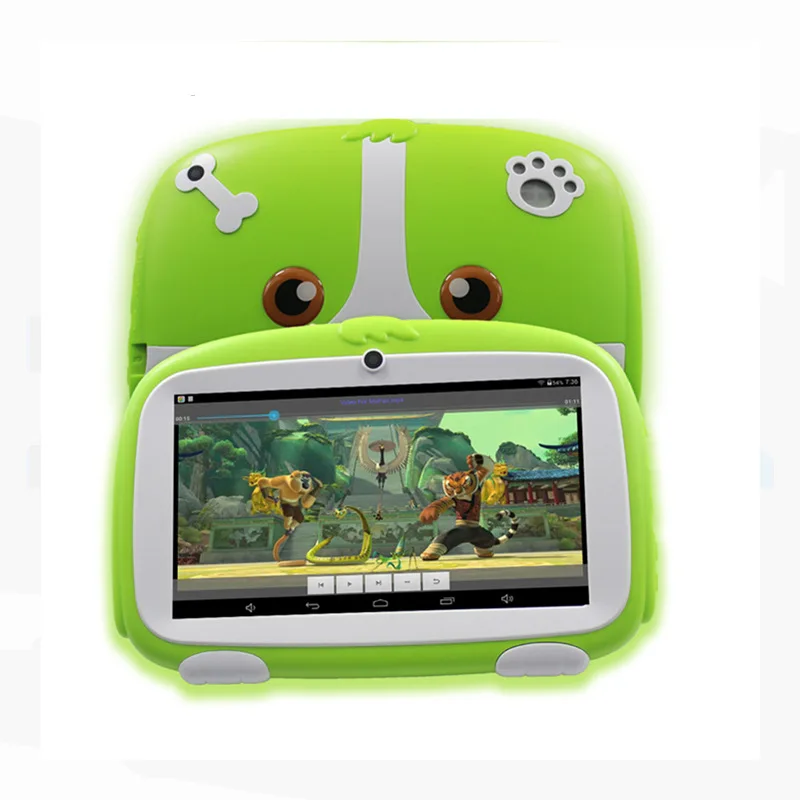 New Design Kids Tablet 7 inch Android A33 Learning Tablet Pc WiFi Bluetooth 1024*600 Baby PAD Android Tab