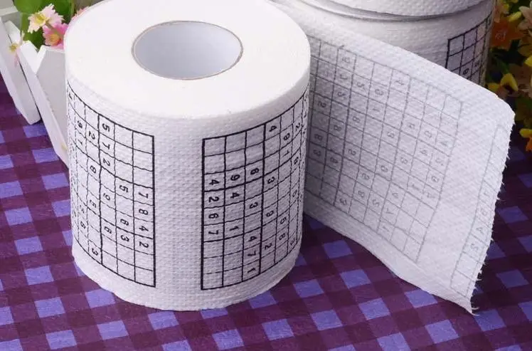 Promoci n De Venta Rollo De Papel Higi nico Sudoku Divertido Juego Kill 