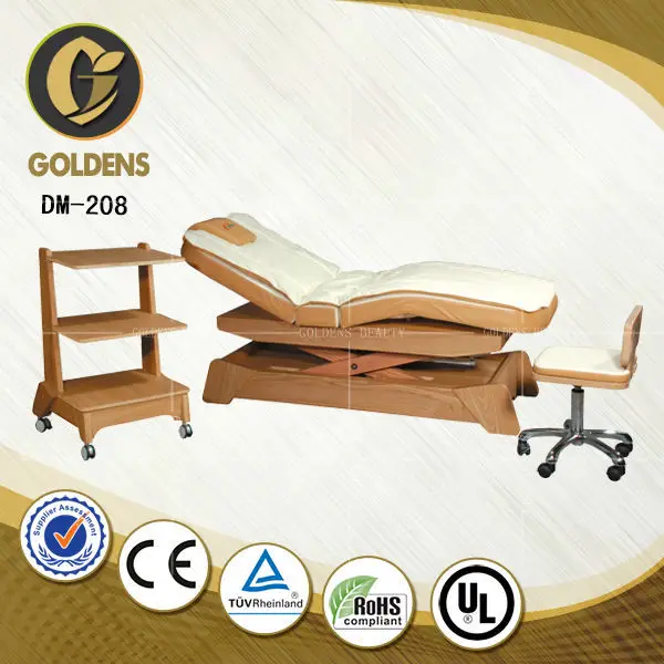 Facial Beauty Spa Massage Bed Dimension With Headrest Buy Massage Bed