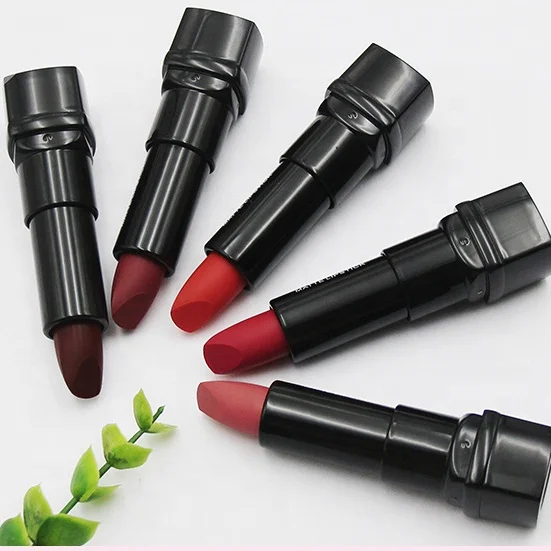 

High quality beauty cosmetic organic clean customized matte lipstick, 13colors