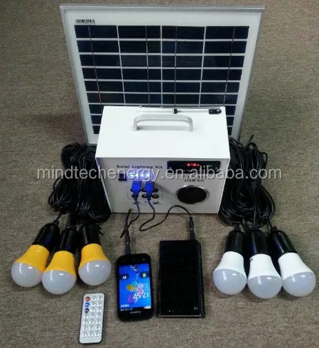 OEM services 10 watt to 60 watt solar energy systems solar energy lighting kits