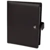 A5 compendium/file folder with loop top quality pu leather custom