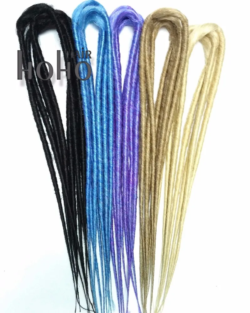 

Backcomb double ended synthetic 18 inch dreadlock extensions