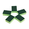 5pcs/Bag Customized Sticker Green Color Oil Absorb Soft PU Kitchen Sponge Dish,Dish Washing Sponge,Dish Sponge