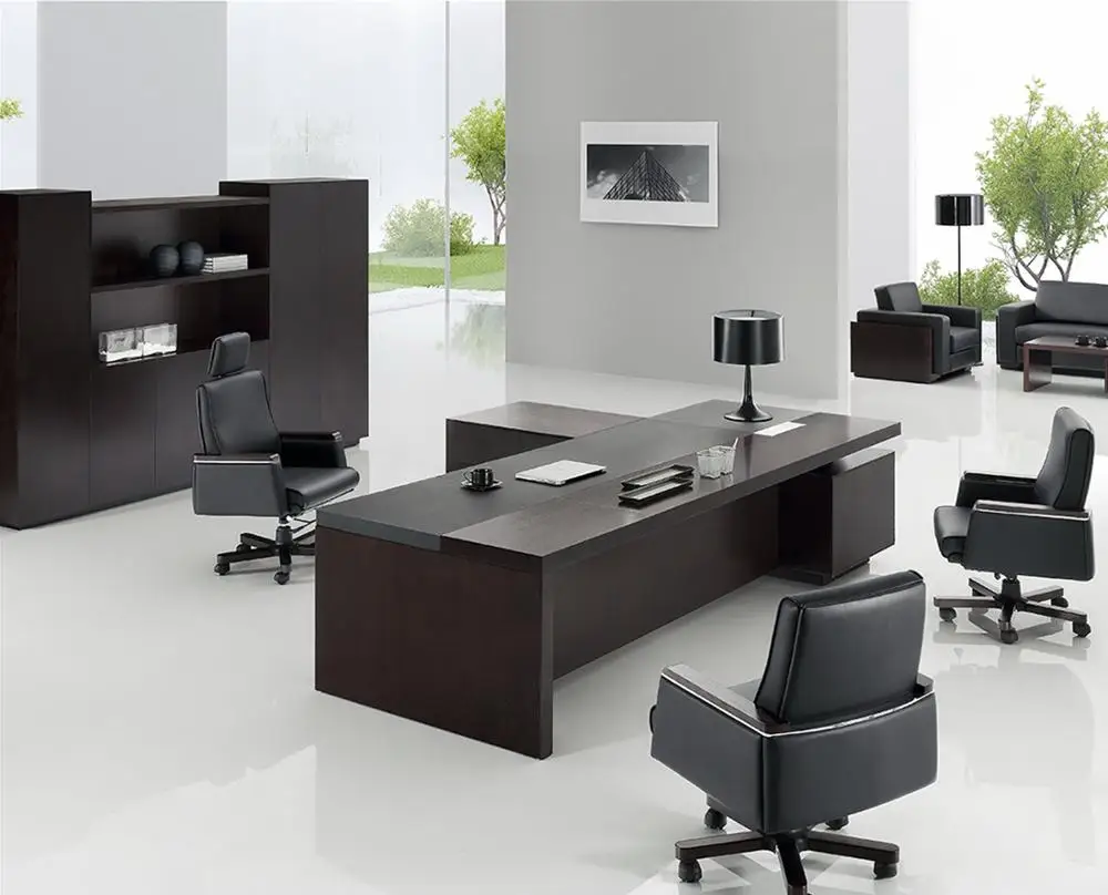 Luxury Ceo Office Classic Walnut Veneer Executive Chairman Director Desk  With Side Return And Leather Pad - Buy Veneer Desk Custom,Executive  Chairman Desk,Office Classic Desk Product on Alibaba.com
