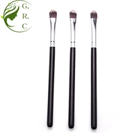 

Custom Logo Single Wood Handle Private Label Single Mini Flat Eyeshadow Brush Makeup Brush Applicator