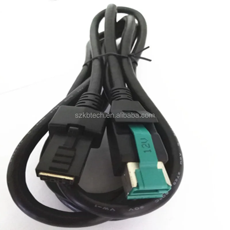 

2M Black 12V Retail USB to 2x4Pin Powered USB Cable for IBM Printer and POS System, Black or custom