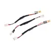 12cm 3 Pin Male to Female Fan Resistor Cables 3PIN Reduce PC Fan Speed Noise Extension Resistor Cable Wire
