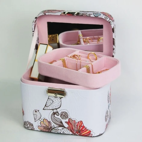 

AmazonLadies Cosmetic Case Travel Makeup Bag