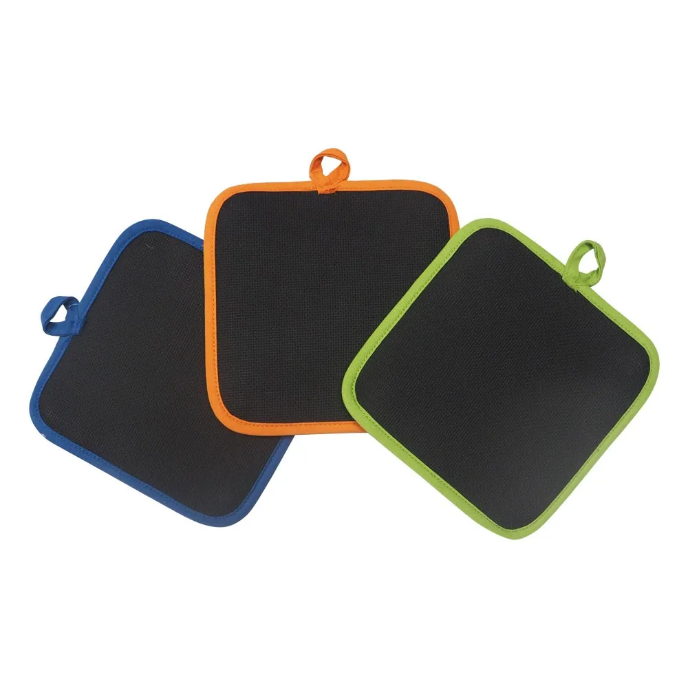 Meita Home Solid Color Neoprene Pot Holder With Nonwoven Fabric Lining