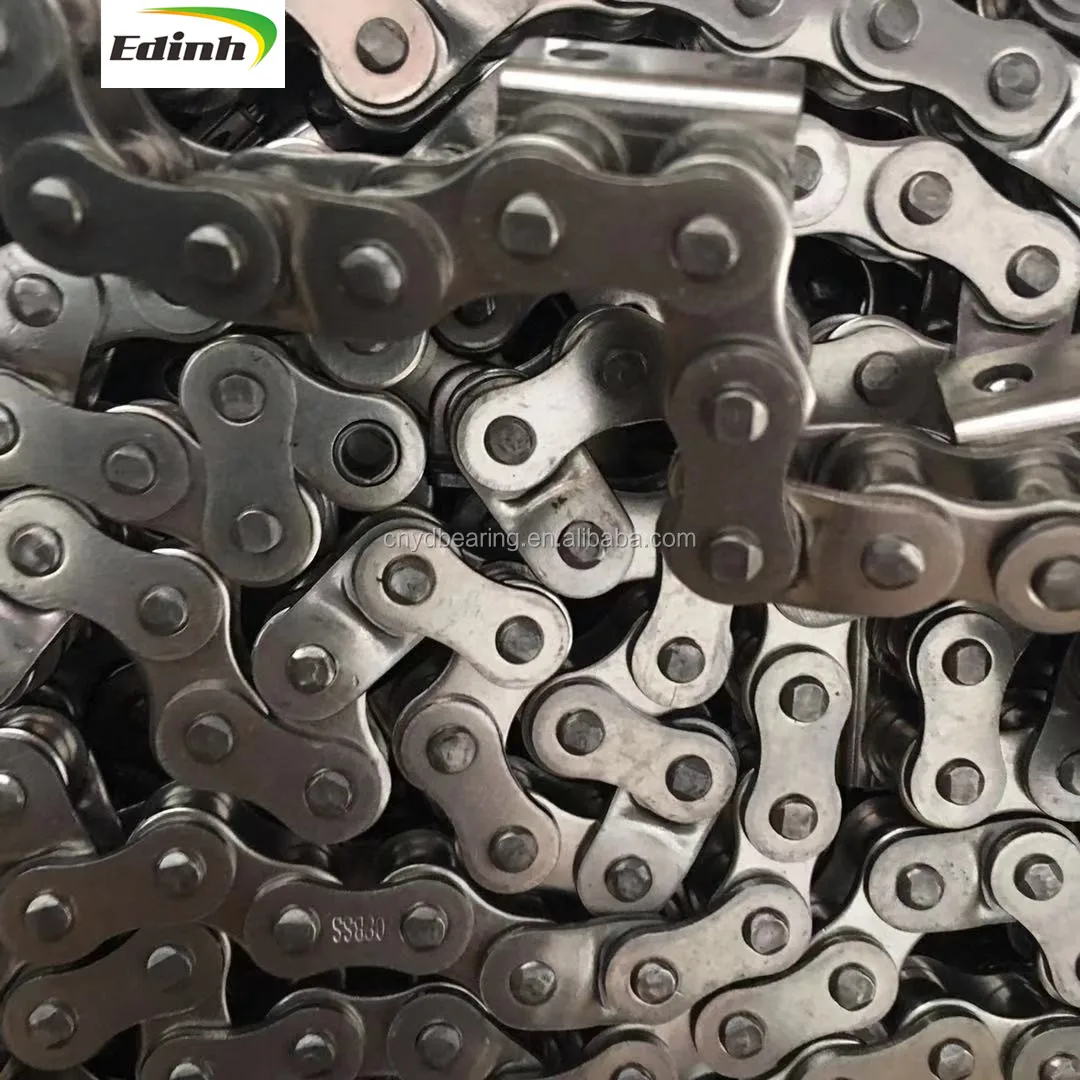 High Quality Stainless Steel Transmission Chain 12b Short Pitch Roller