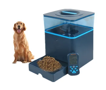 mezcla Contar lago Bluetooth Inalámbrico Smart Dog Alimentador Automático De Mascotas ...