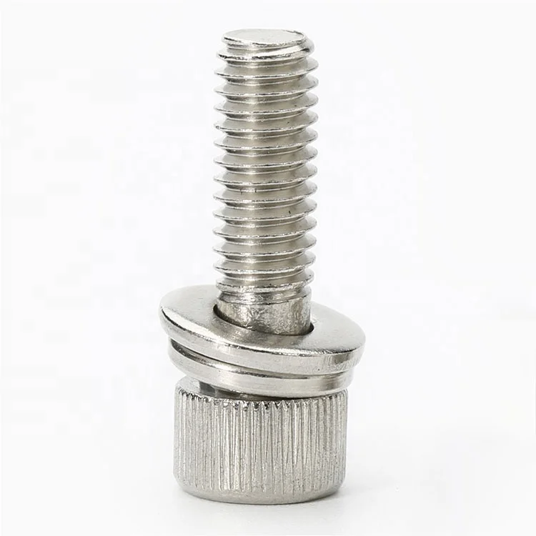M2 M3 M4 M5 M6 M7 M8 M10 M12 304 Sems Combination Socket Head Cap Screw