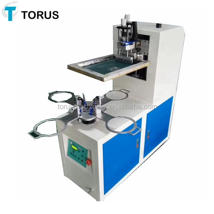 Manual Operating Mini Cylindrical Multi Color Screen Printing Machine