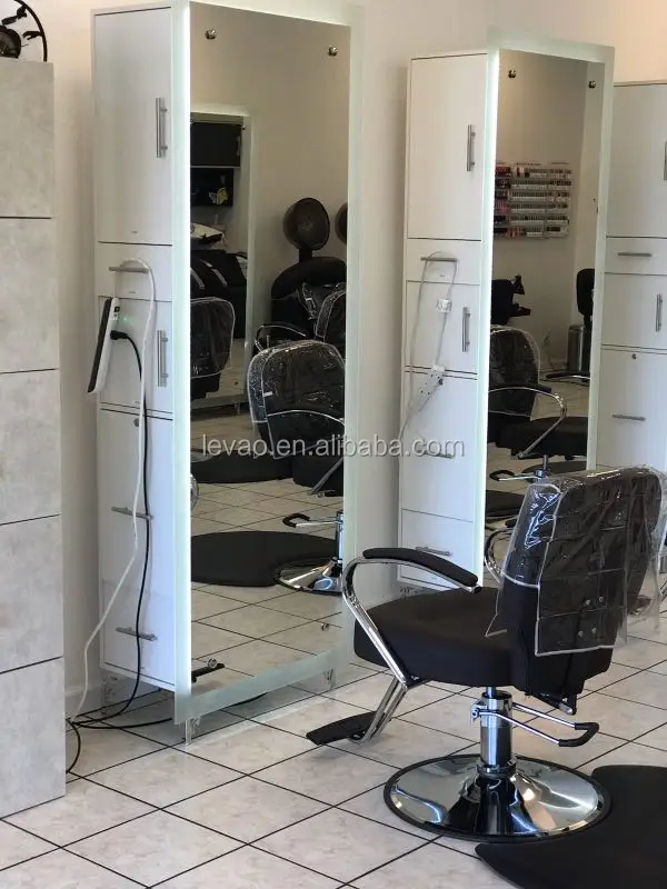 barber mirror station