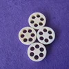 99% al2O3 ceramic six holes ceramics disc from factory