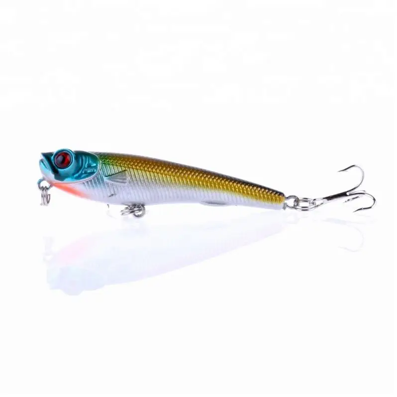 

topwater fishing lures 3D Simulation Eyes Pencil Hard Bait, 9 colors