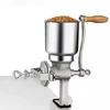 hand mini grain beans wheat corn maize milling machine for home use