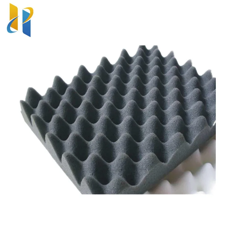 Sound insulation acoustic foam sound proofing wave sponge acoustic PU foam wedge acoustic foam for studio room