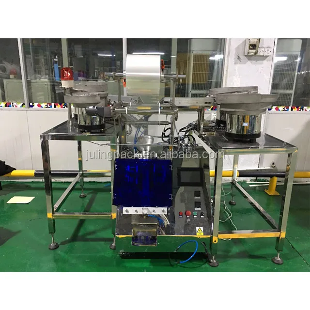Customized automatic counting and packing machine for plastic parts/screws/metal parts