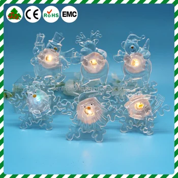 Battery Operated Led Snowflake Lights Window Ers With Battery Operated Led Snowflake Lights Window Ers With Colour Changing Leds Christmas Ornament