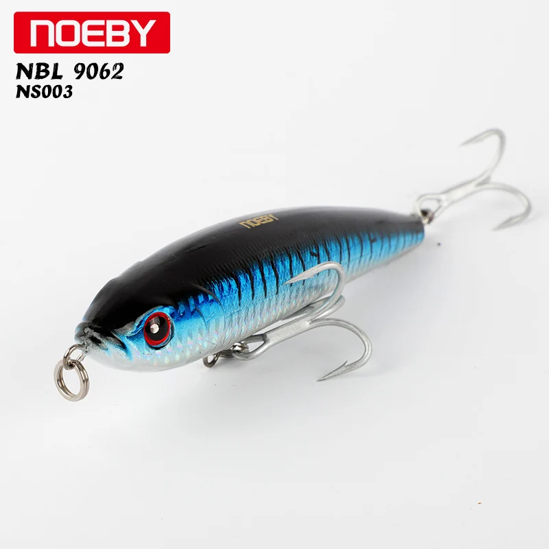 

NOEBY 140mm/70g stickbaits pencil lure with VMC hooks, Customized