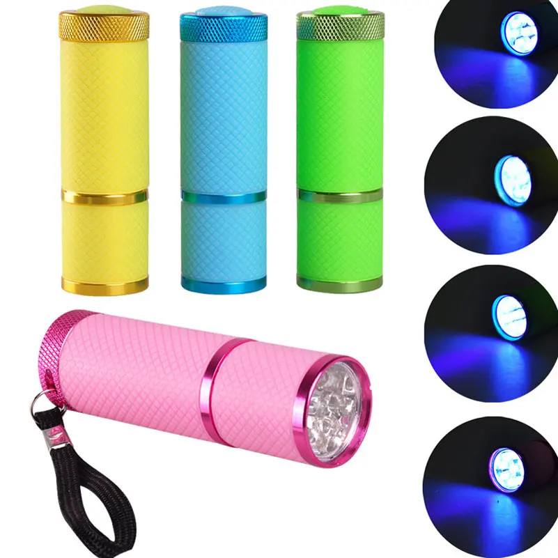 Mini Nail Dryer Gel Curing Lamp Gel Nail Dryer Flashlight Led Lamp For Drying Fingernails Manicure