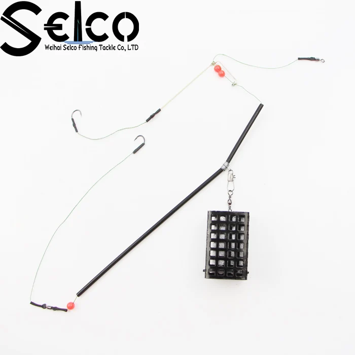 Carp Fishing Accessory Inline Wire Method Feeder Rig View Carp