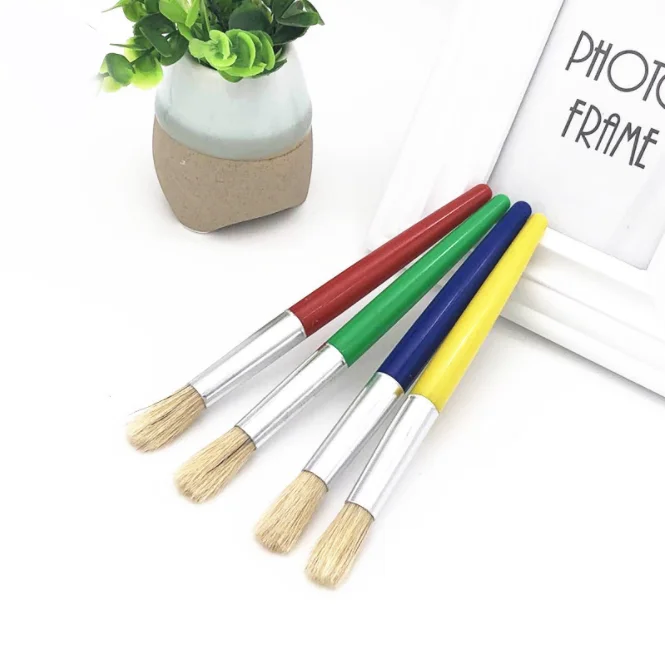 Pig Hair 4 Colors Art Brush Sets Buy Brush,Paint Brush,Brush Set