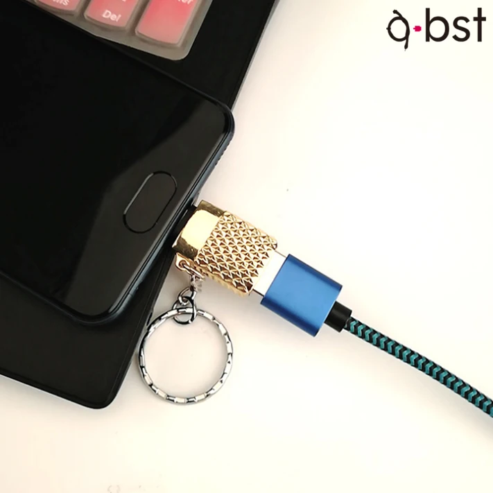 A.bst male to female aluminum USB OTG to 3.0 for Type C Adapter