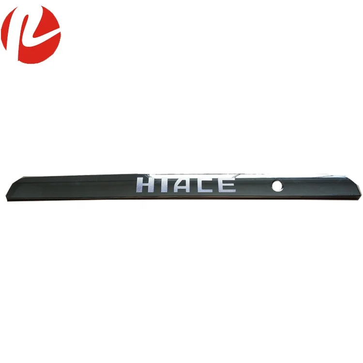 Toyota Hiace van Commuter mini bus KDH 200 2005-2020 spare parts chrome tailgate License lamp cover strip (2).jpg