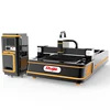 cheap price fiber high performance laser cutting machine for metal sheets steel plates Raytools cutting head Fuji motor&drivers