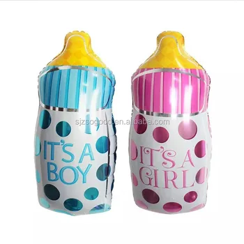 Party Decoration Baby Shower Feeding Bottle Helium Foil Balloon