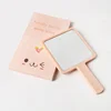 Promotional Single-Side Vanity Square Handheld Makeup Mirror