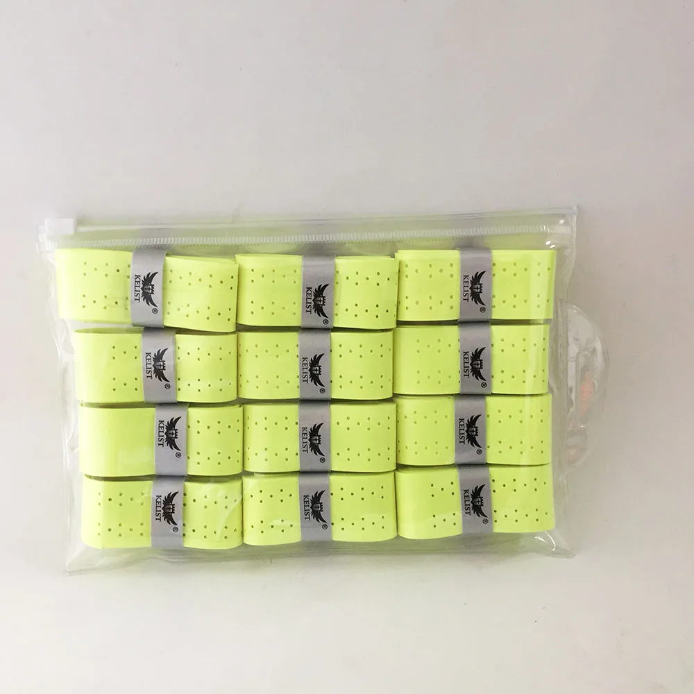 

60 Pieces absorbent tennis overgrip for Anti Slip and Absorbent Grip Assorted Color, Black/white/red/blue/yellow/purple/light orange/light yellow