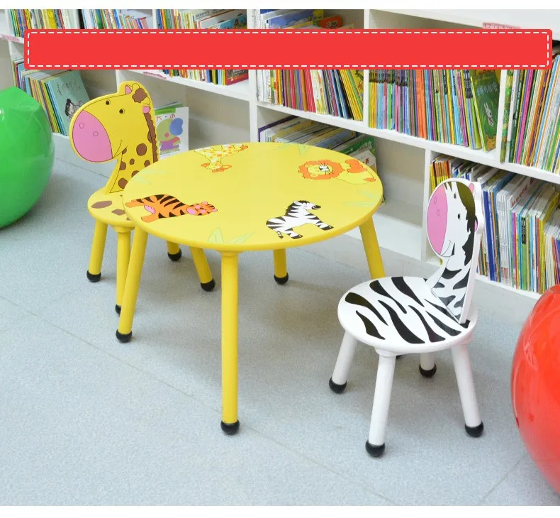kids furniture tables and chairs with carton design school furniture student desk