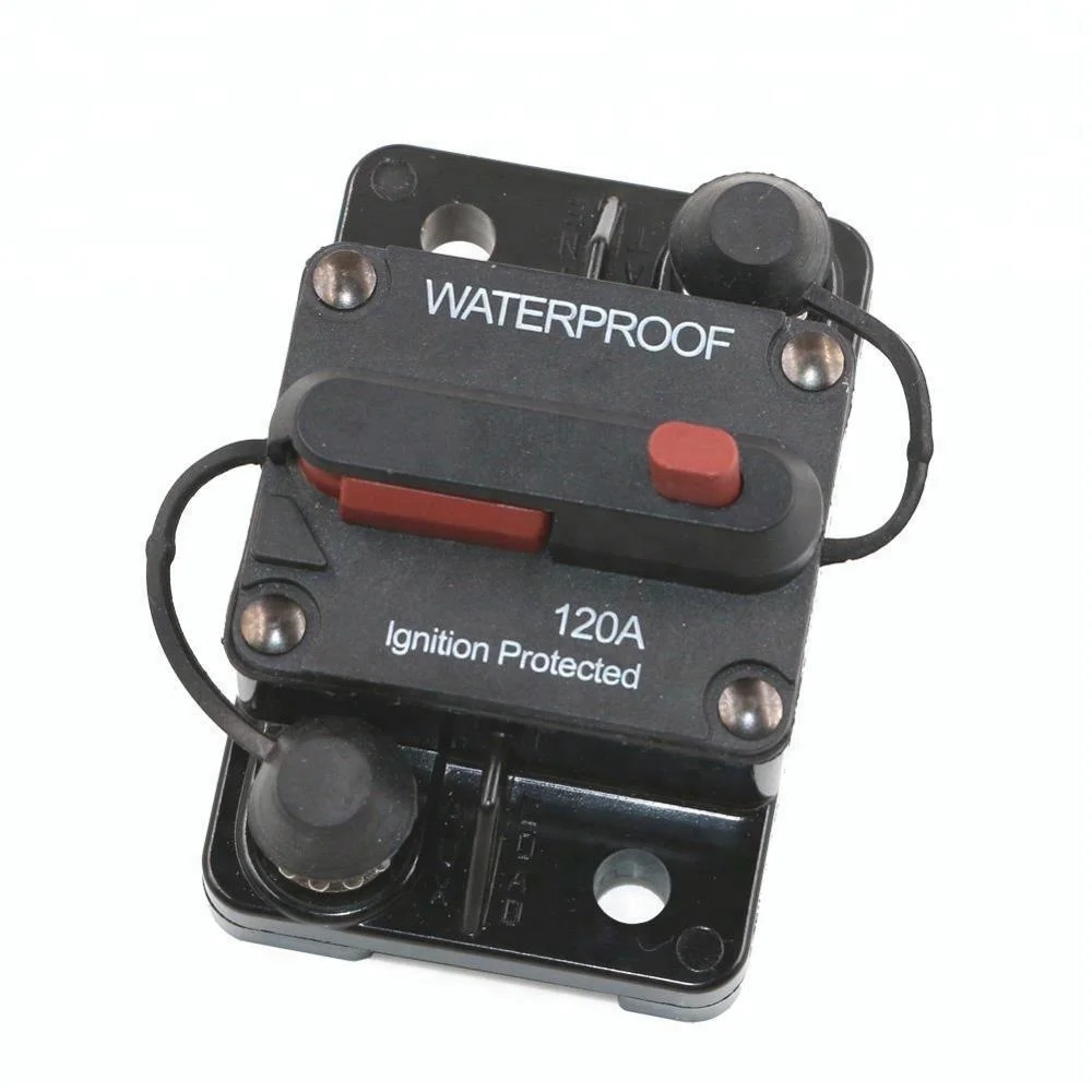 Waterproof 120 Amp Surface-mount Circuit Breakers With Manual Reset,12v ...