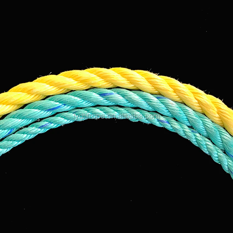 
Marine mooring twisted Polysteel rope/PP Danline rope 