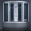 147*147 Big size hydromasage shower cabin with seat